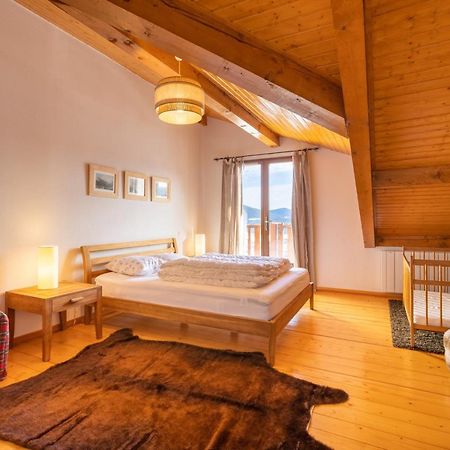 Le Caribou - Appt 3 Chambres Proche Pistes 莱桑格勒 外观 照片