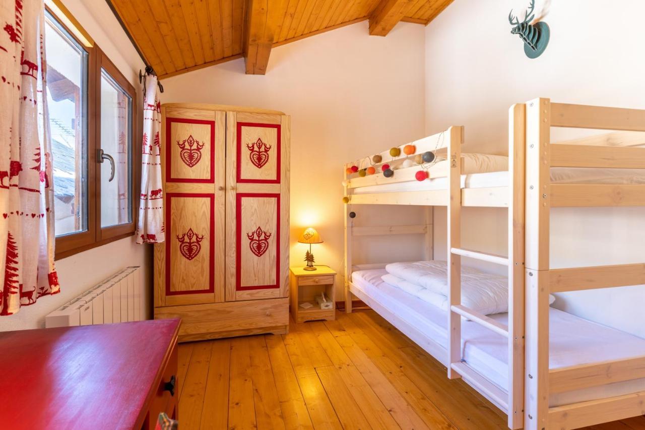 Le Caribou - Appt 3 Chambres Proche Pistes 莱桑格勒 外观 照片