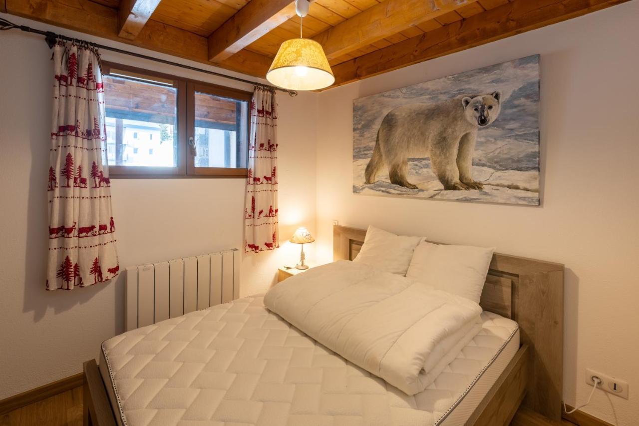 Le Caribou - Appt 3 Chambres Proche Pistes 莱桑格勒 外观 照片